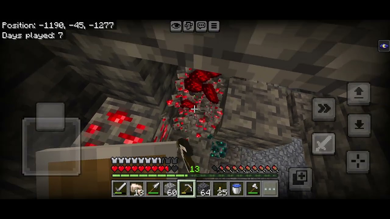 Mining for diamond's but i found an aicant city