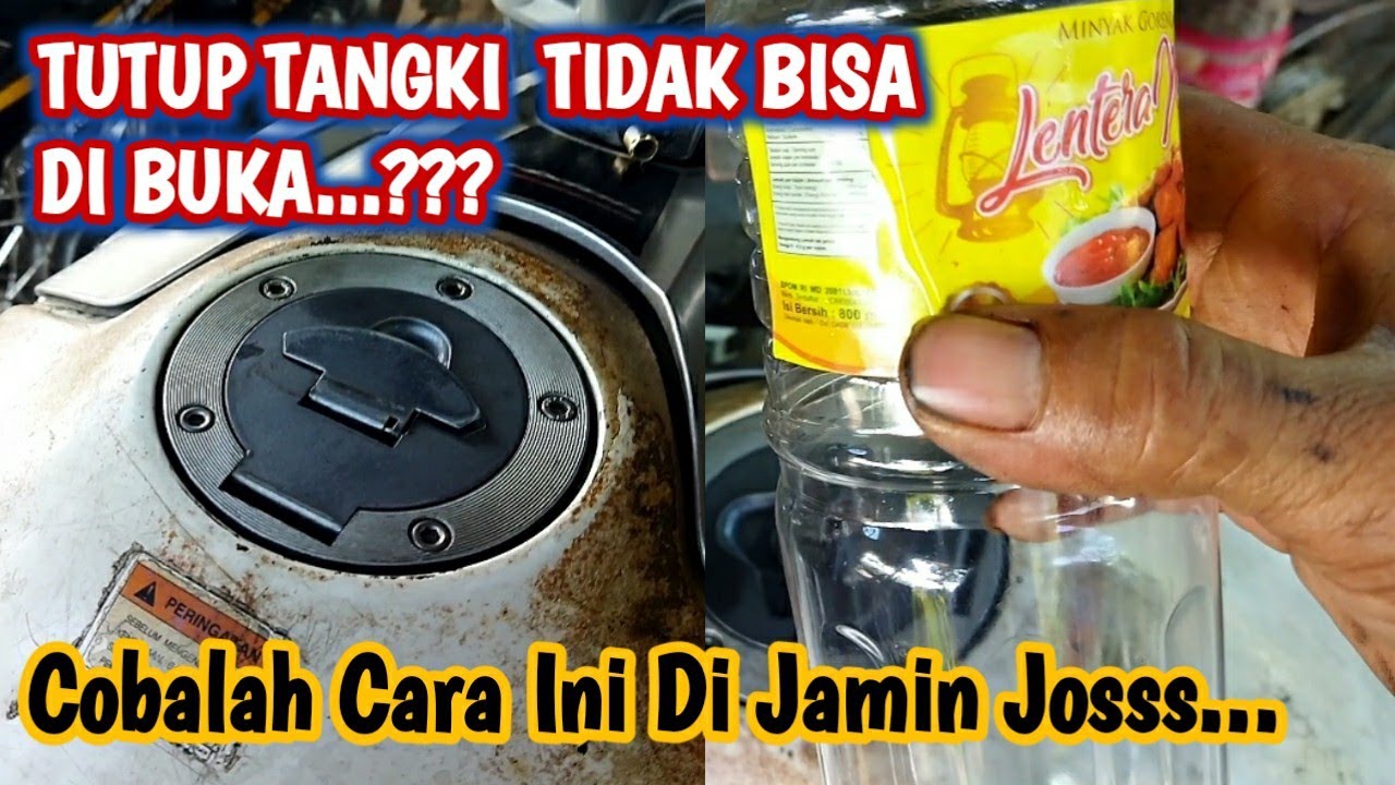 Cara Mudah Atasi Kunci Tutup Tangki Vixion New Macet Tidak Bisa Di Buka