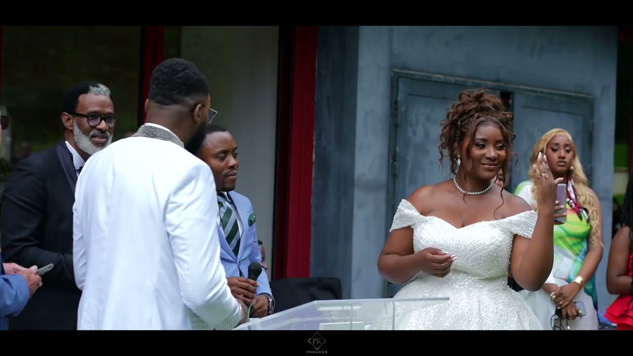 Mariage, Harmick et Émeraude Mbambi l Le Mans #wedding
