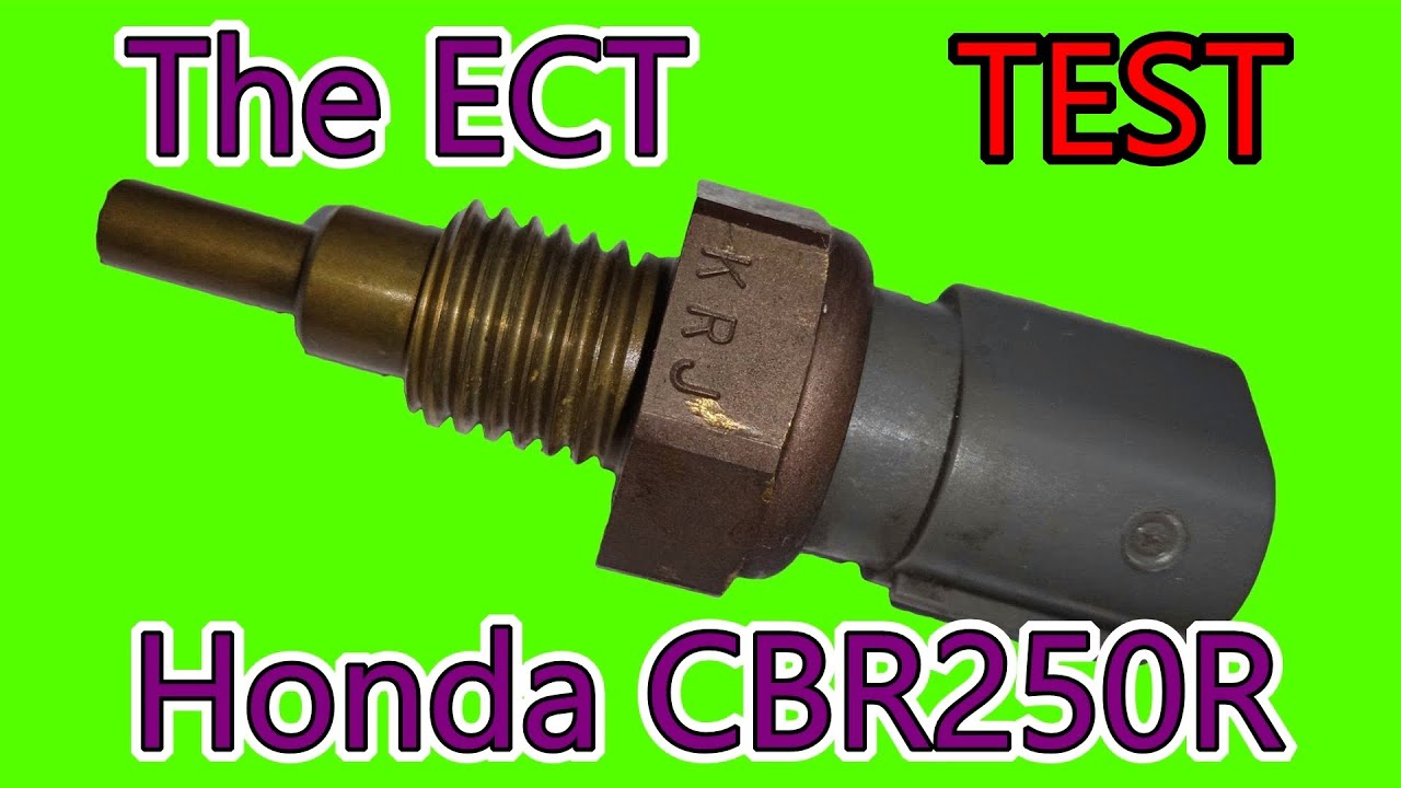 How To INSPECTION The ECT Sensor? | Engine Coolant Temperature Test | Honda CBR250R 2013