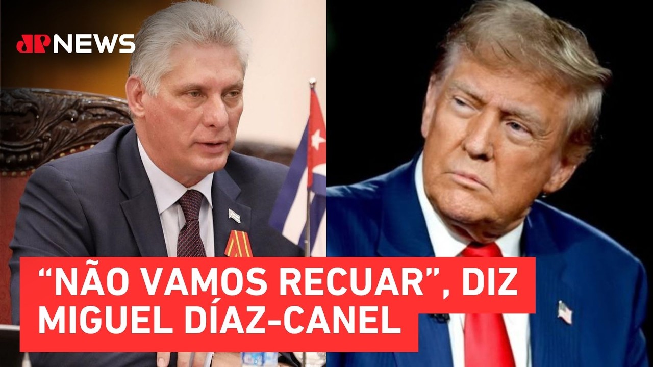 Cuba promete resistência após ameaças de Donald Trump contra o país | TEMPO REAL