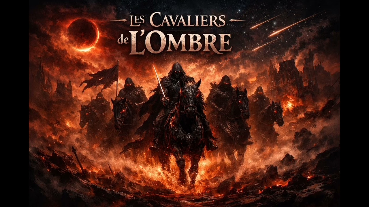 Les Cavaliers de L'ombre |Rock Chanson |Acoustique chanson |AI creations. 