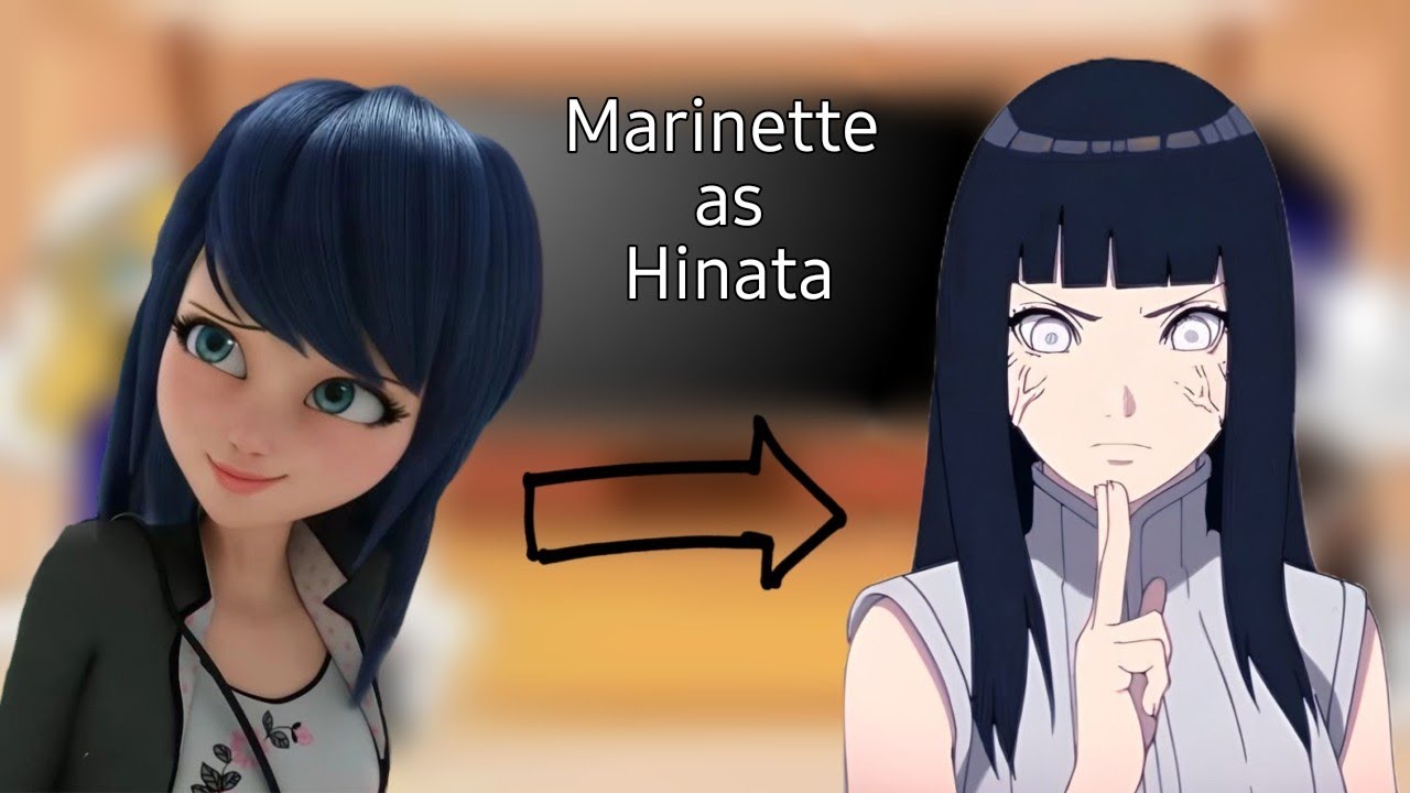 | Mlb react to Marinette as Hinata from Naruto | Read description |