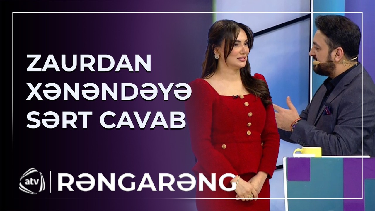 Şəraiti yaradan siz qonaqlarsız... Zaurla xanəndə ARASINDA QALMAQAL / Rəngarəng