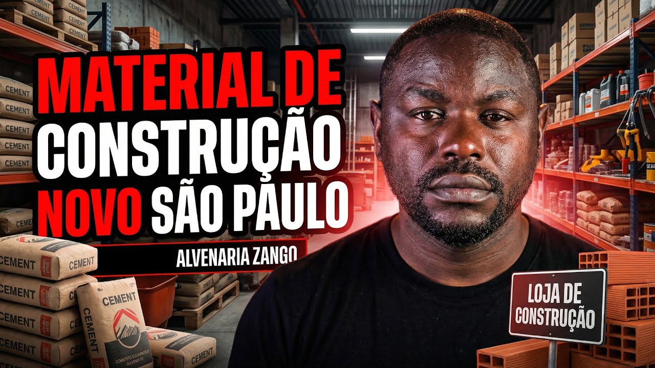 MATERIAL DE CONSTRUÇÃO NO NOVO SÃO PAULO DO ZANGO