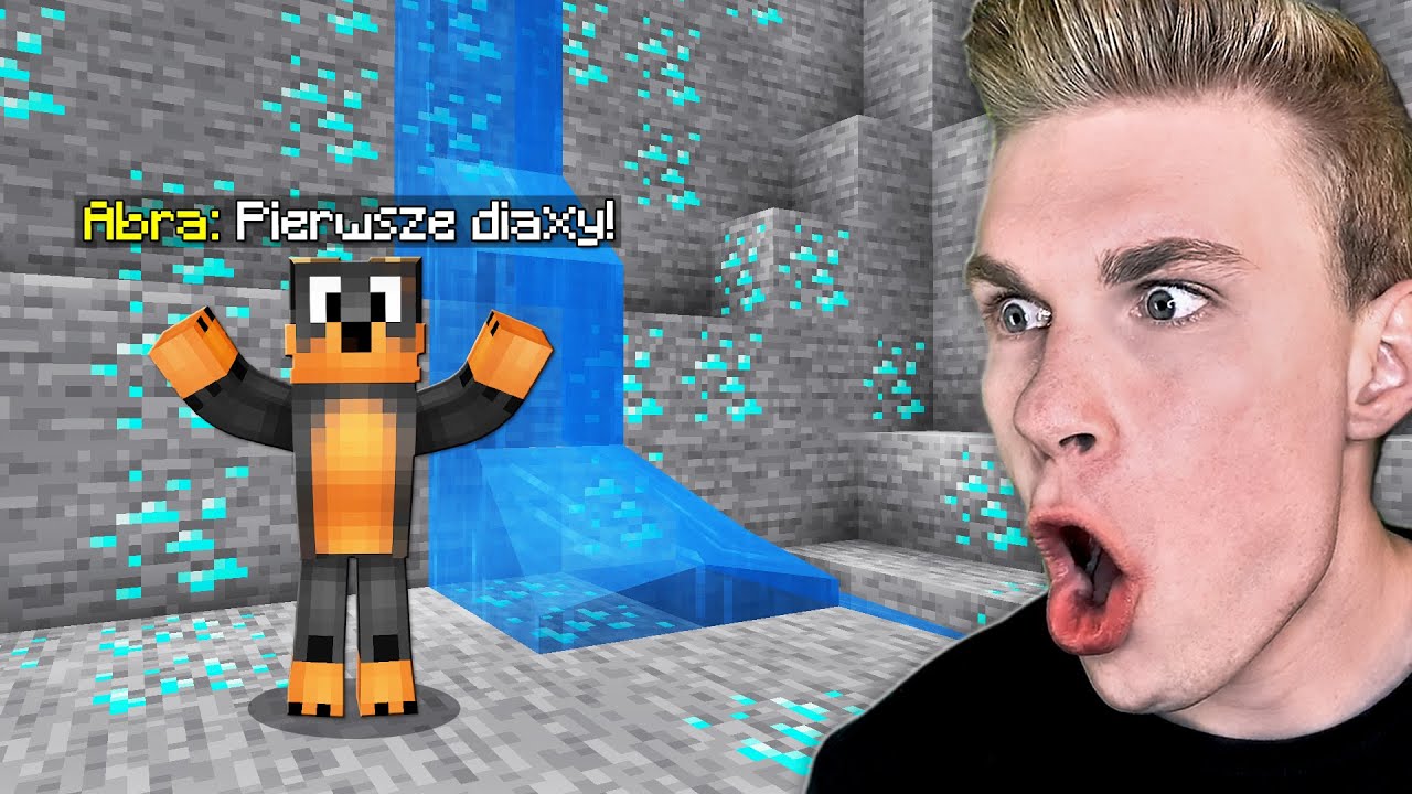PIERWSZA WYPRAWA po DIAMENTY na NOWYM ŚWIECIE w Minecraft!