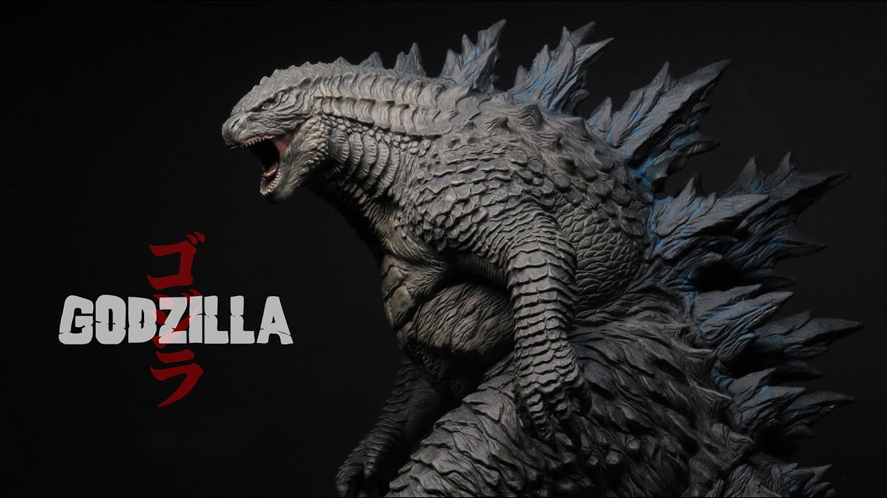 Godzilla / Годзилла (лепка из полимерной глины)