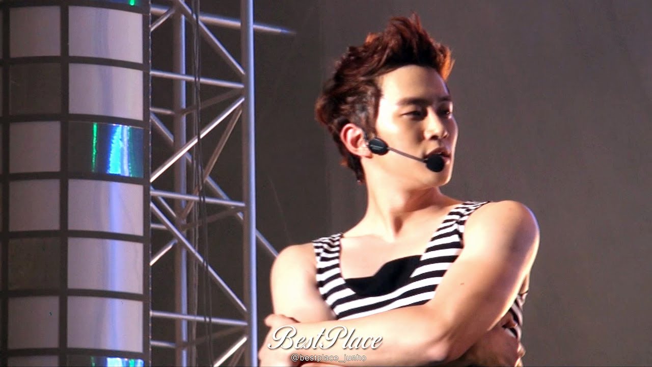 101224 JYPnation 'TEAM PLAY' - Bad boy Good boy (준호 focus)