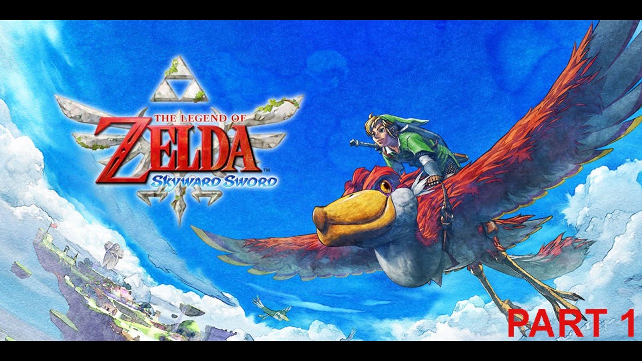 Treffen mit Zelda(Zelda Skyword sword Part 1)