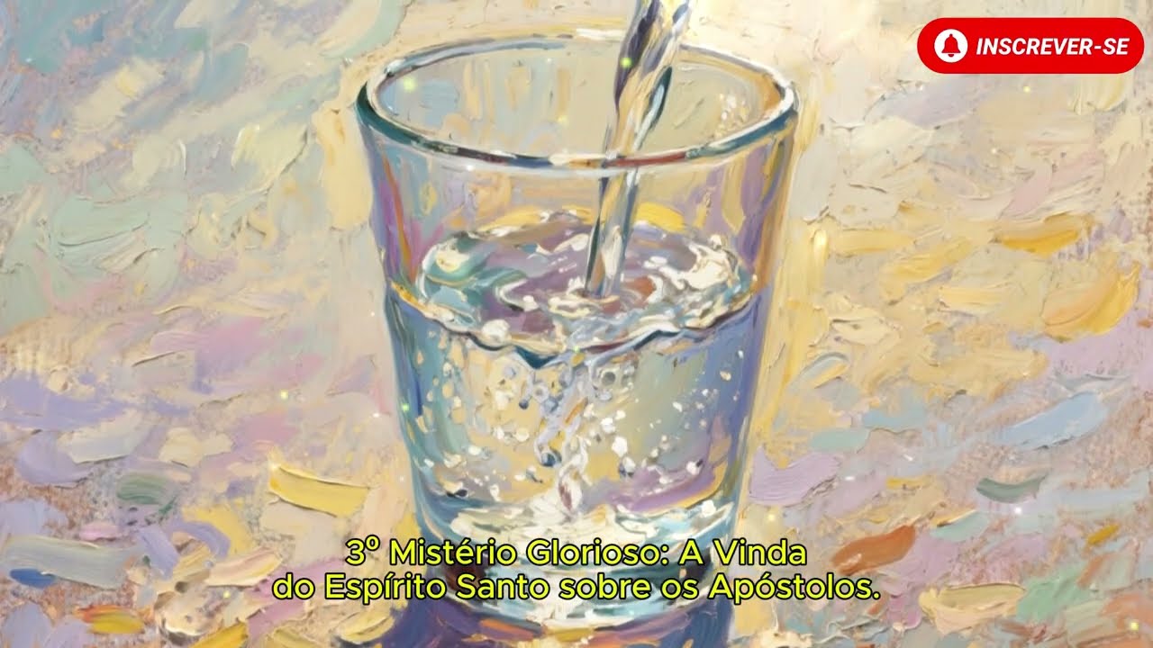 TERÇO DE HOJE - 15/03/2026 - DOMINGO: MISTÉRIOS GLORIOSOS - 18 HORAS (ORAÇÃO DA NOITE)
