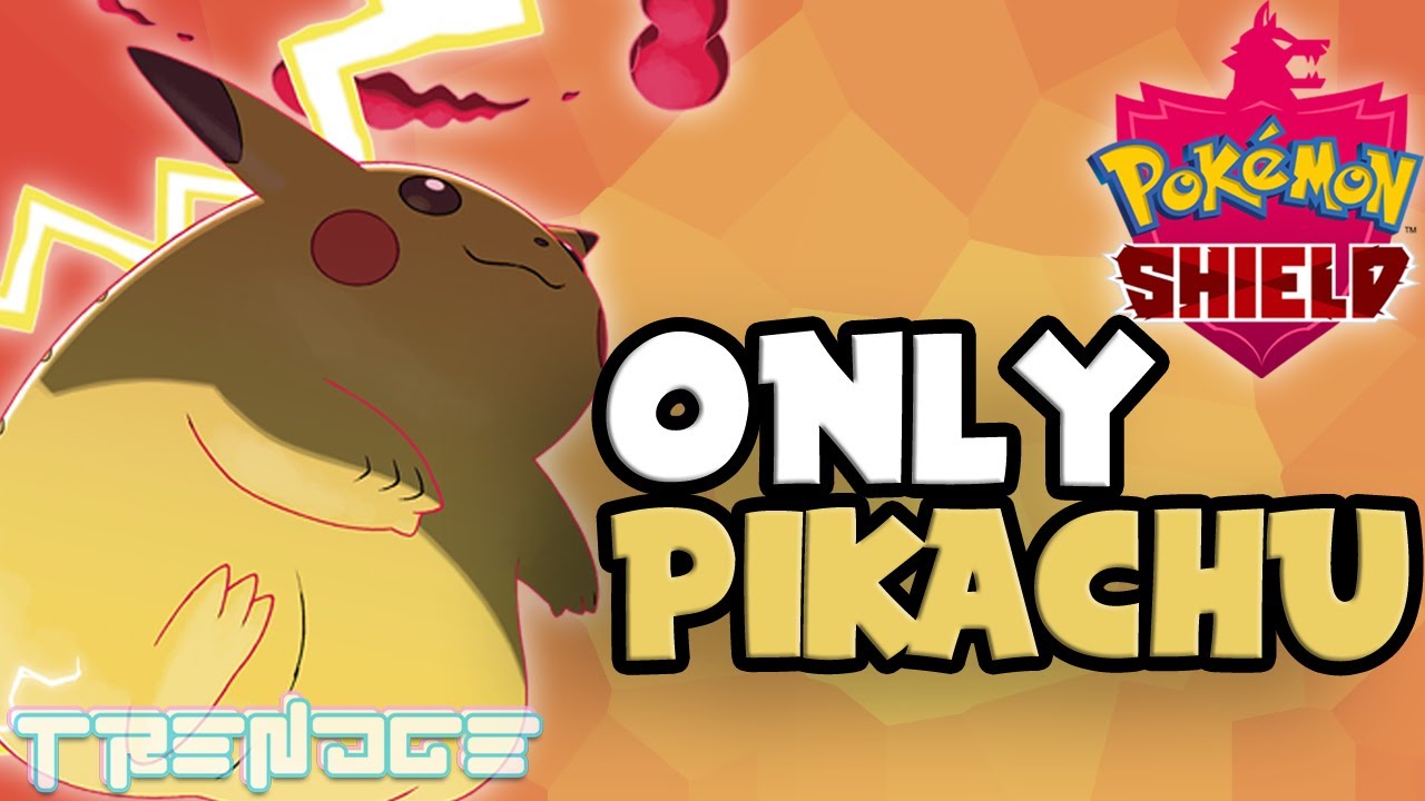 Можно ли победить Pokemon Shield, используя только Пикачу?