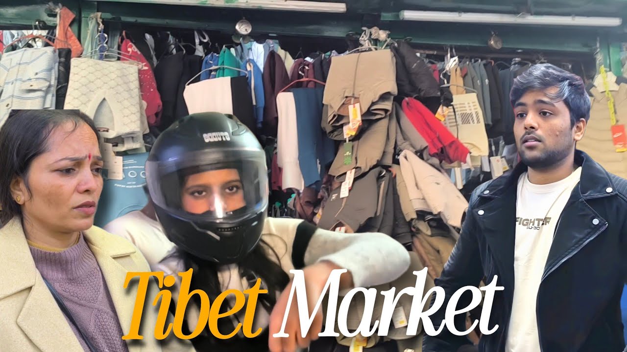 Delhi Tibetan Market Vlog with family | Kashmiri gate Delhi