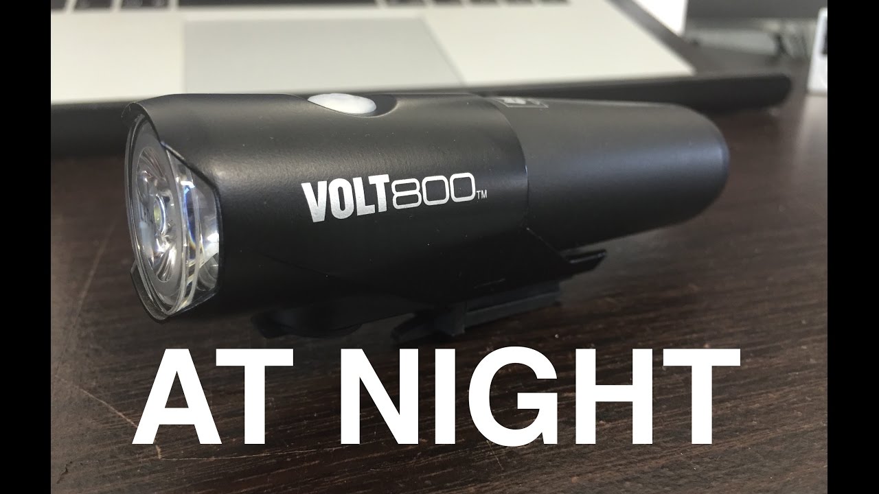 Cateye Volt 800 Review At Night