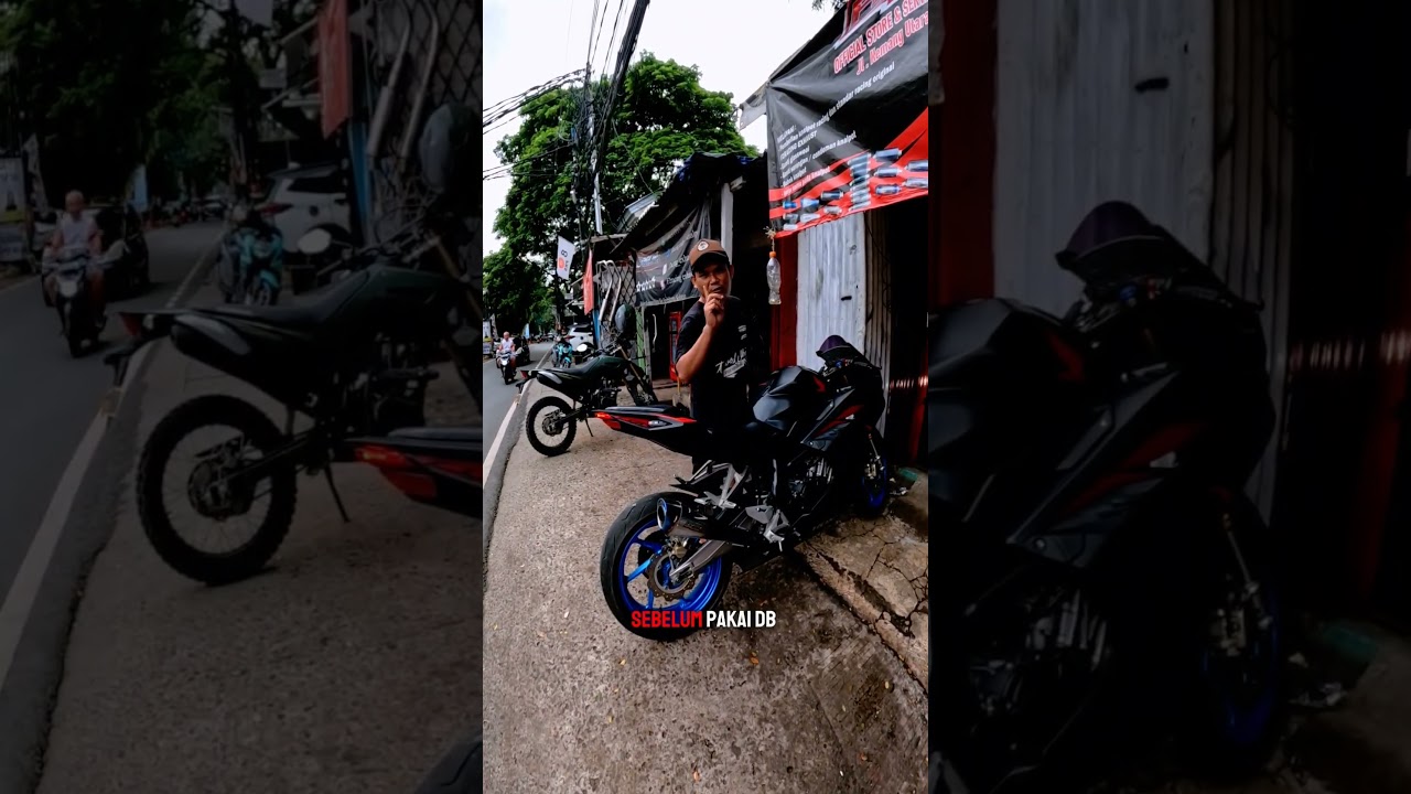 knalpot wajib berbahan bagus dan wajib ada DB killer nya untuk harian #shorts horts #shortvideo