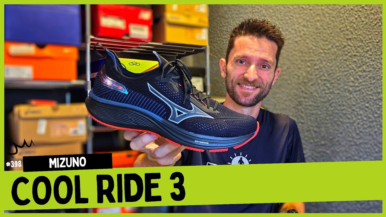 MIZUNO COOL RIDE 3: Um t&ecirc;nis que aguenta qualquer parada!