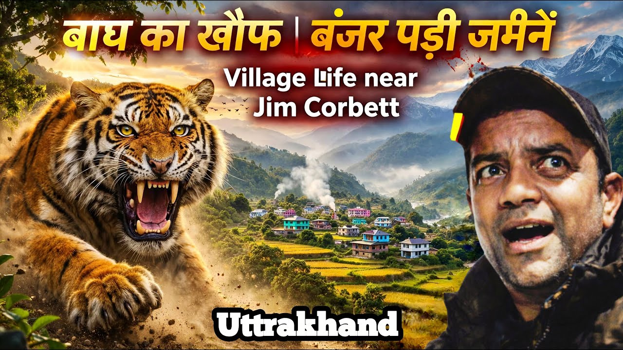 Shocking Reality of Villages Near Jim Corbett | Tiger Fear Everywhere | Jim Corbett #uttrakhand