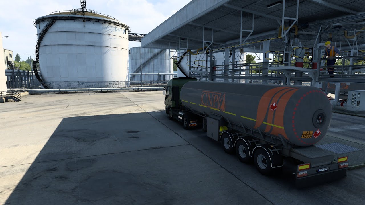 Euro Truck Simulator 2 Iveco Stralis / Nürnberg - München / LPG