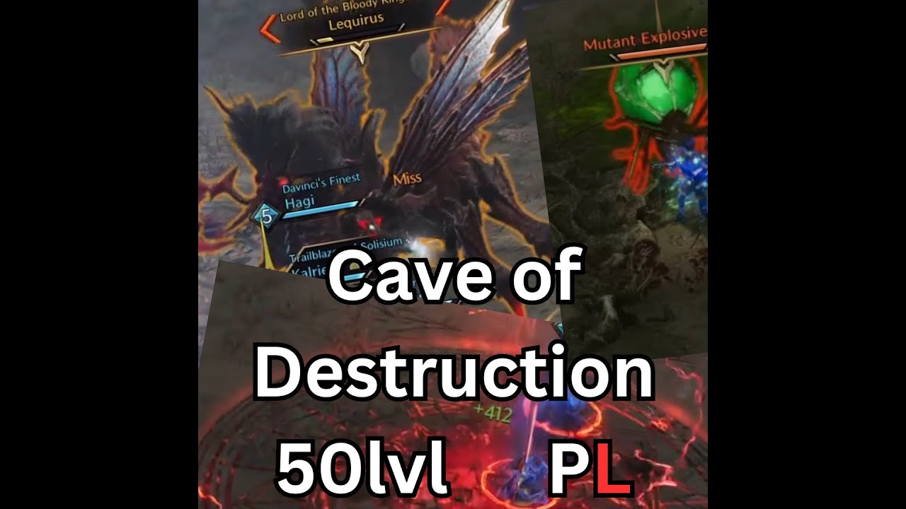 Throne and Liberty Cave of Destruction 50 lvl KOMPLETNY PORADNIK GUIDE PL