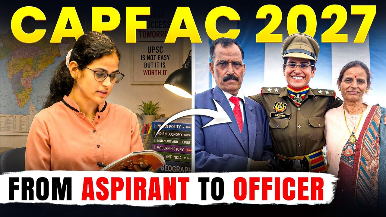 CAPF AC 2027 Preparation | UPSC CAPF Assistant Commandant | CAPF AC Strategy #upsc #capfac #cds #ssb