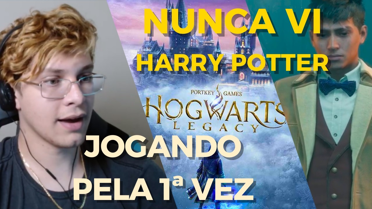 jogando Hogwarts Legacy sem saber NADA de Harry Potter (ainda vale a pena?)