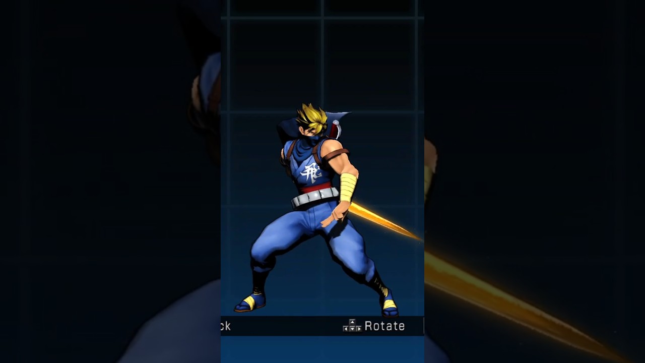 Strider Hiryu all Skin Ultimate Marvel vs. Capcom 3