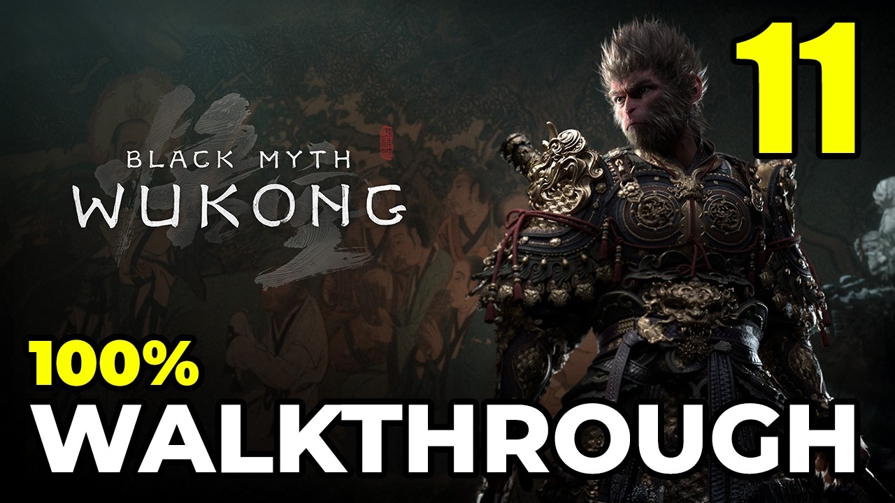 Black Myth Wukong – Part 11: Forest of Felicity (100% Platinum Walkthrough | No Commentary)