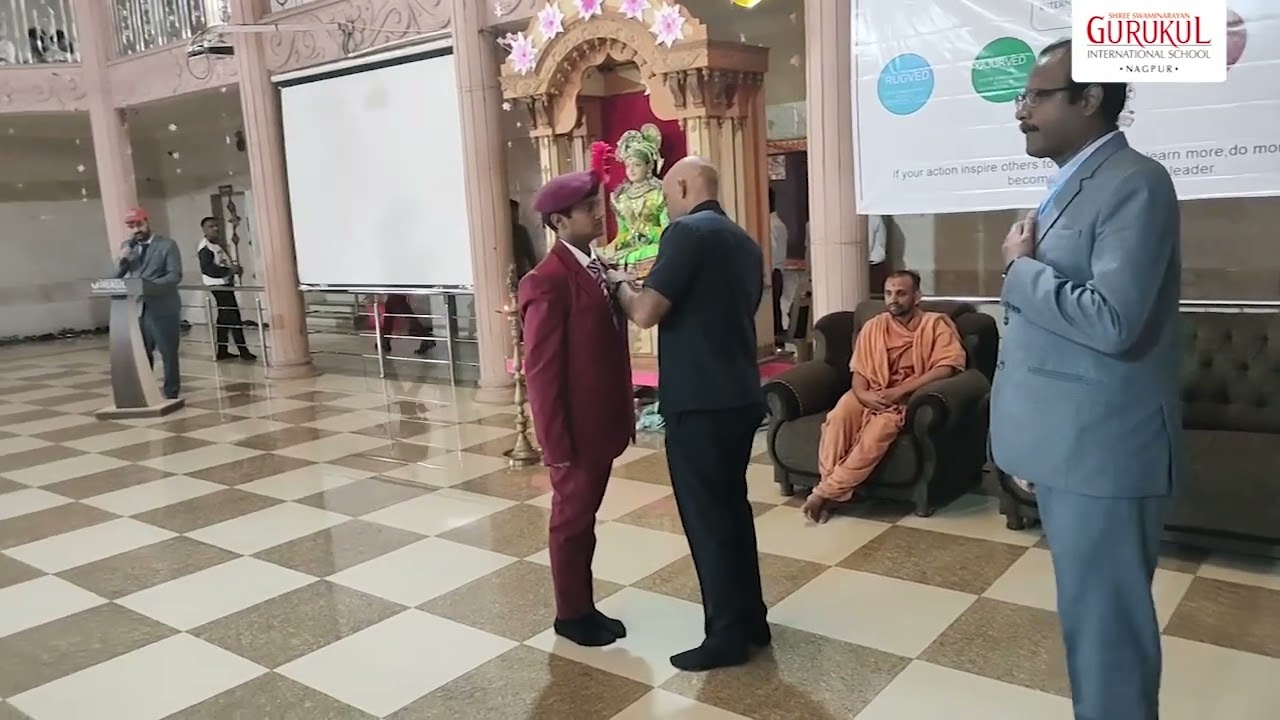 Investiture Ceremony | Gurukul Nagpur | Shree Swaminarayan Gurukul International School