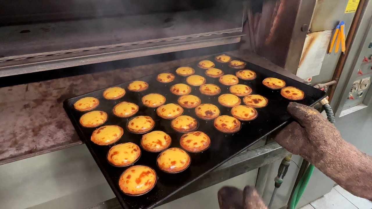 Behind the Scenes of a Portugese Egg Tart Bakery | Cooking the World's BEST Portugese Egg Tarts