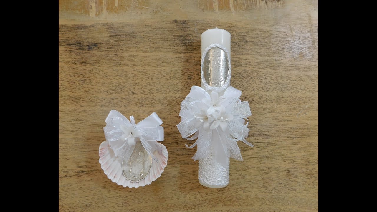 Vela para bautizo