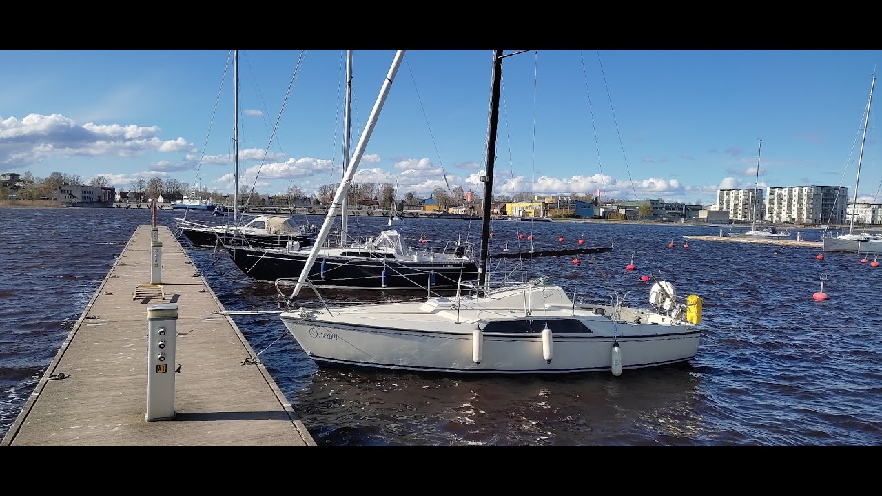 First sail and first problems May 2022 S/Y Dream Maxi 77