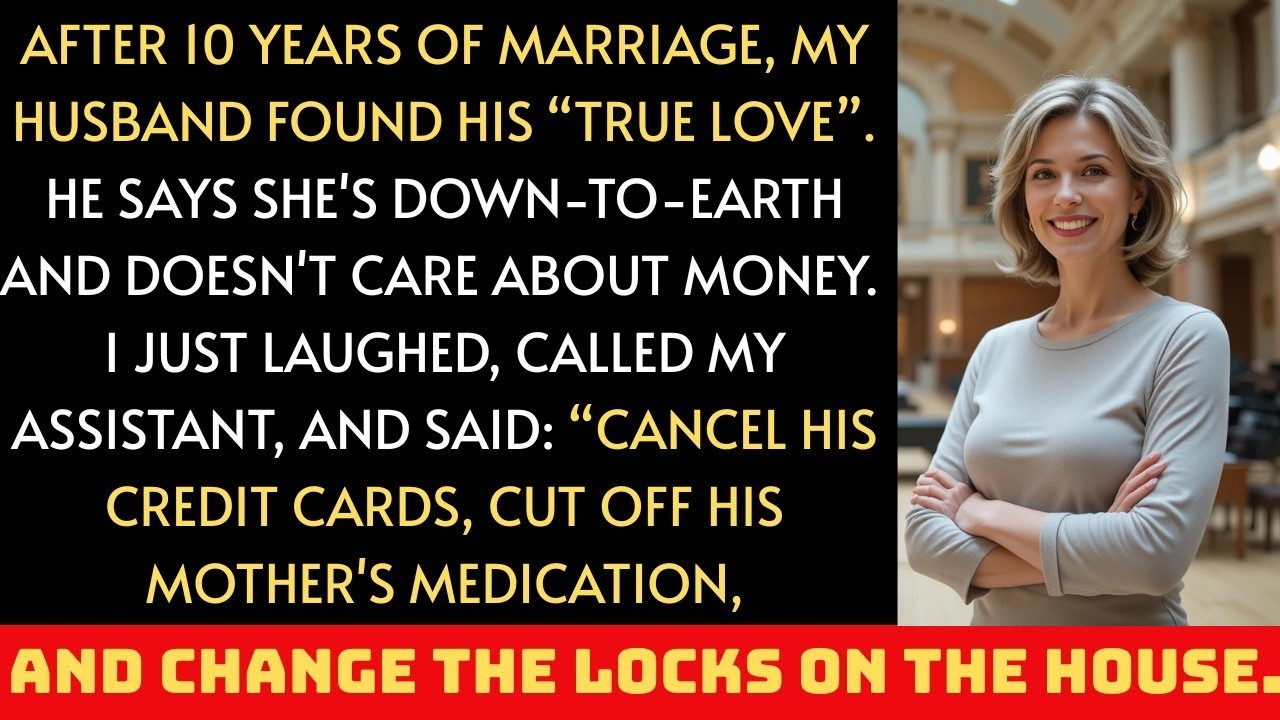After 10 years, my husband found his ‘true love’ and asked for a divorce—so I laughed and called