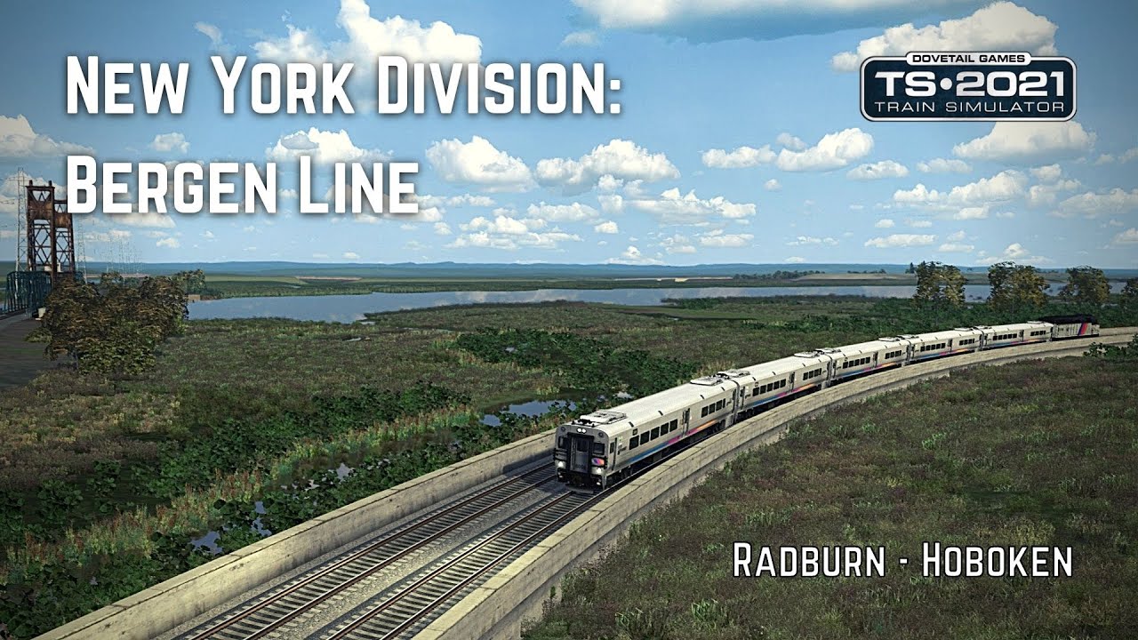 Train Simulator 2021: New York Division - Bergen Line (Radburn to Hoboken)