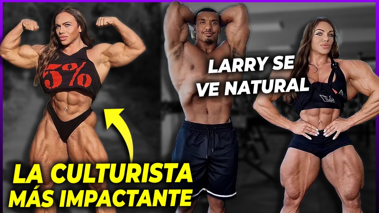 LA CULTURISTA más MONSTRUOSA que he visto y está así por diversión 