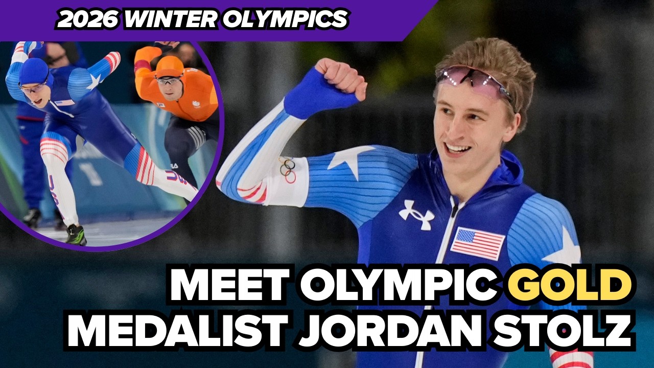 Speed Skating Gold: Jordan Stolz's Full Interview