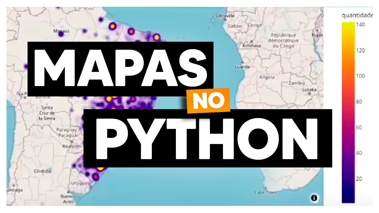 Como Criar Mapas em Python em 10 minutos