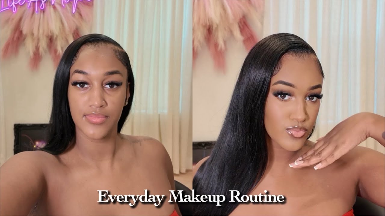 My Everyday “NATURAL SOFT GLAM” MAKEUP ROUTINE For Brown Skin WOC (Beginner Friendly) Step By Step