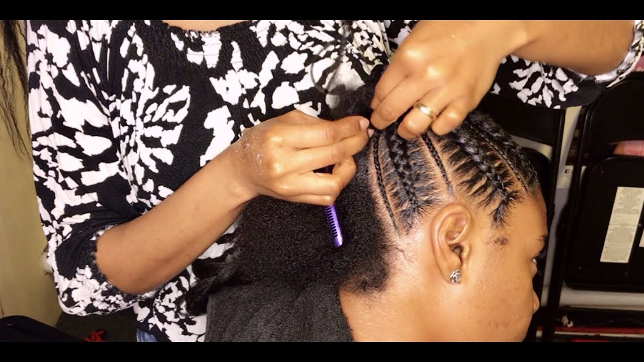Stitch Feed In Ponytail Tutorial |#supreme hair | Very detailed