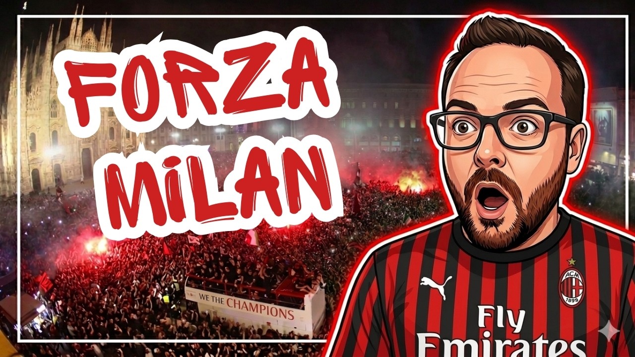 Wild scenes as AC Milan fans celebrate winning the Scudetto ⁴ᴷ⁶⁰