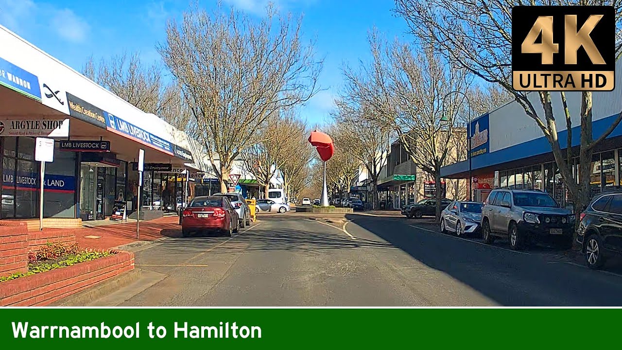 [AUS] Driving from WARRNAMBOOL to HAMILTON (Real-Time Long Drive)