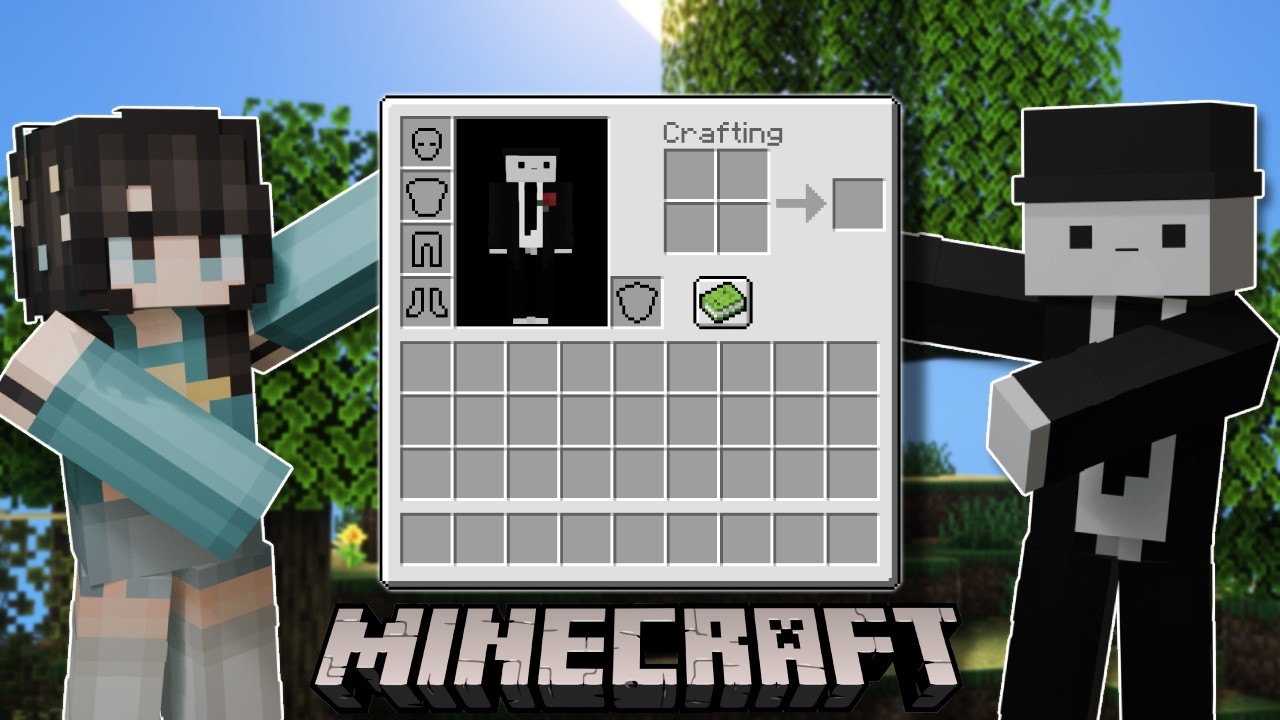 8 Youtubers Share 1 Inventory in Minecraft