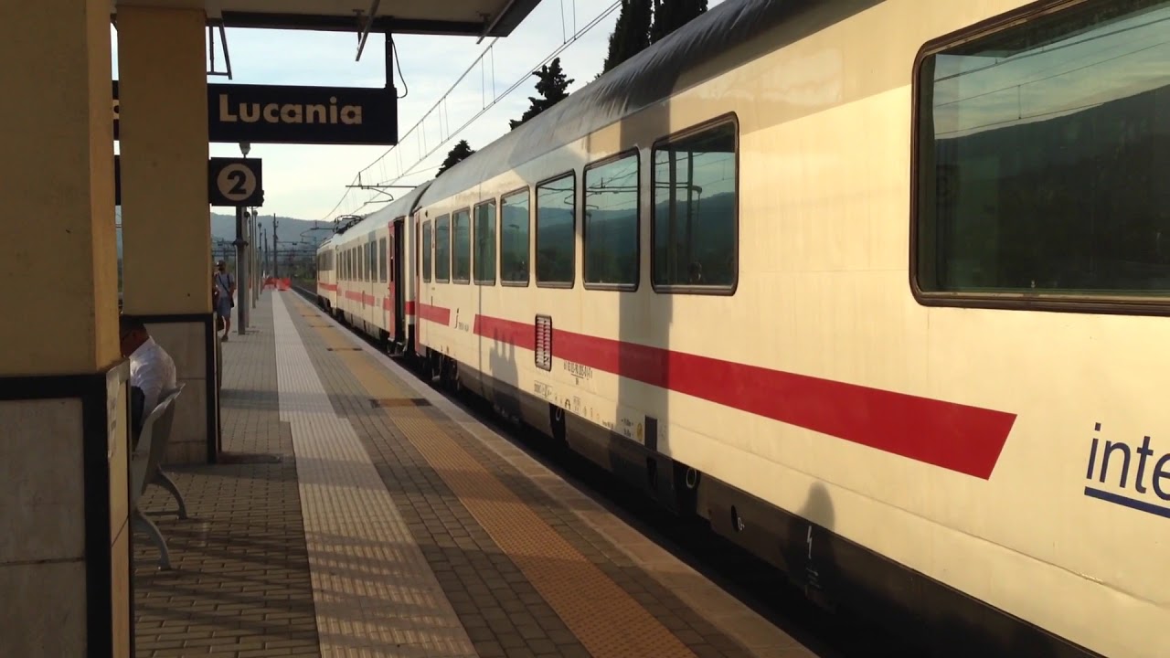 Il treno intercity 555 X Reggio Calabria Centrale