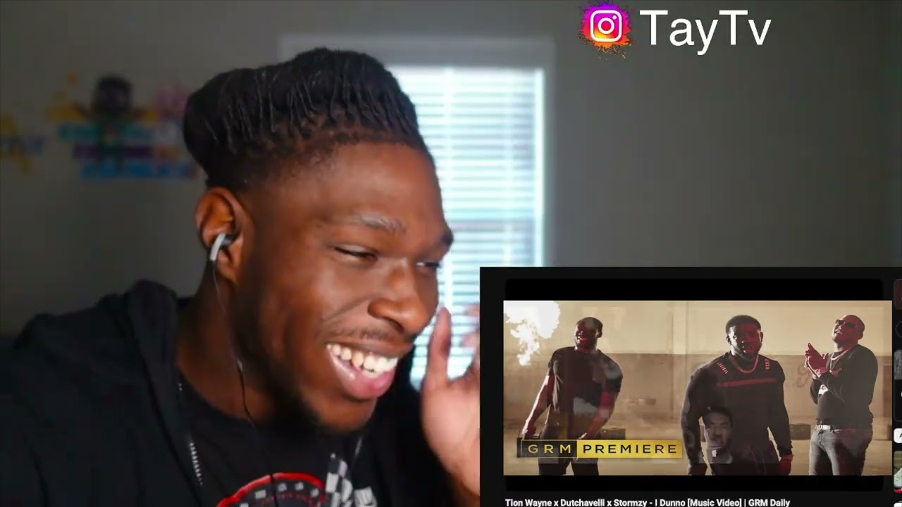 Tion Wayne x Dutchavelli x Stormzy - I Dunno | РЕАКЦИЯ