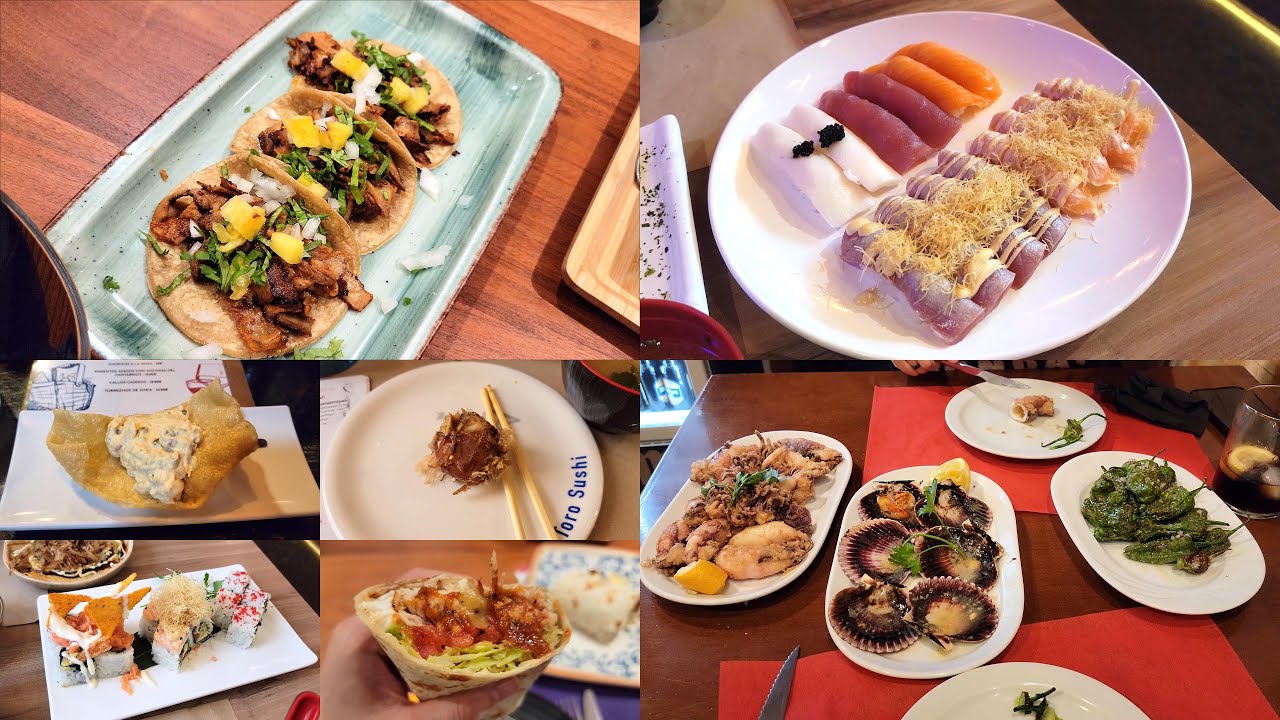 Eating Adventures in Gijon, Spain | Asturias Region | Spanish, Japanese, and Mexican Food