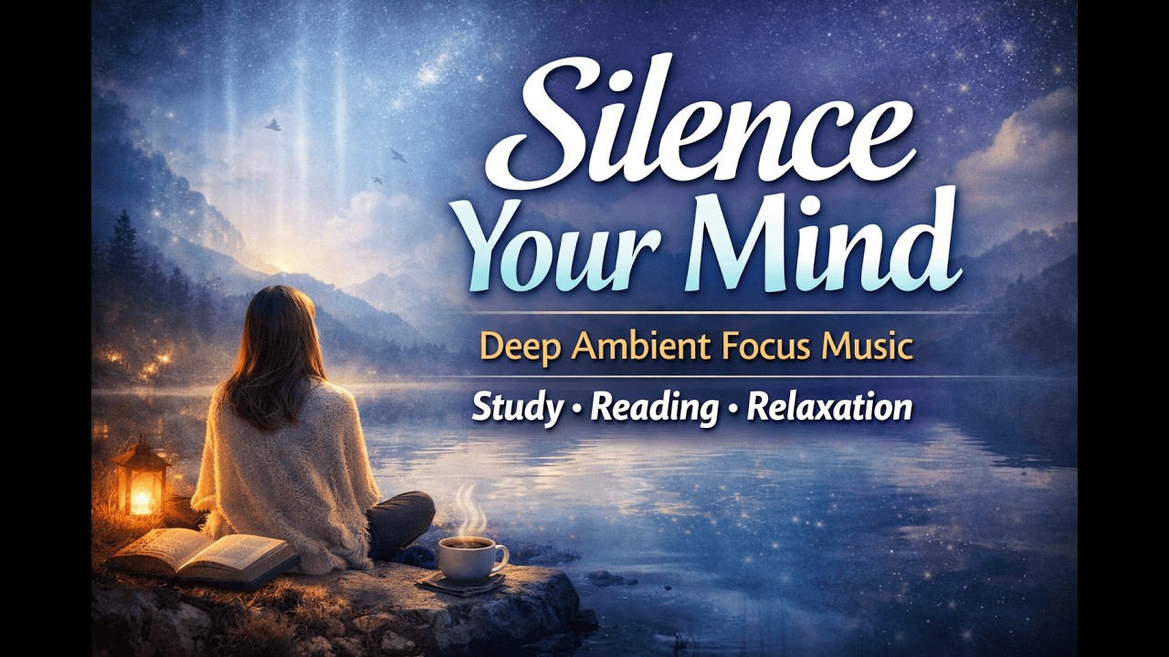 Silence Your Mind Deep Ambient Focus Music for Study Reading & Relaxation | One Hore