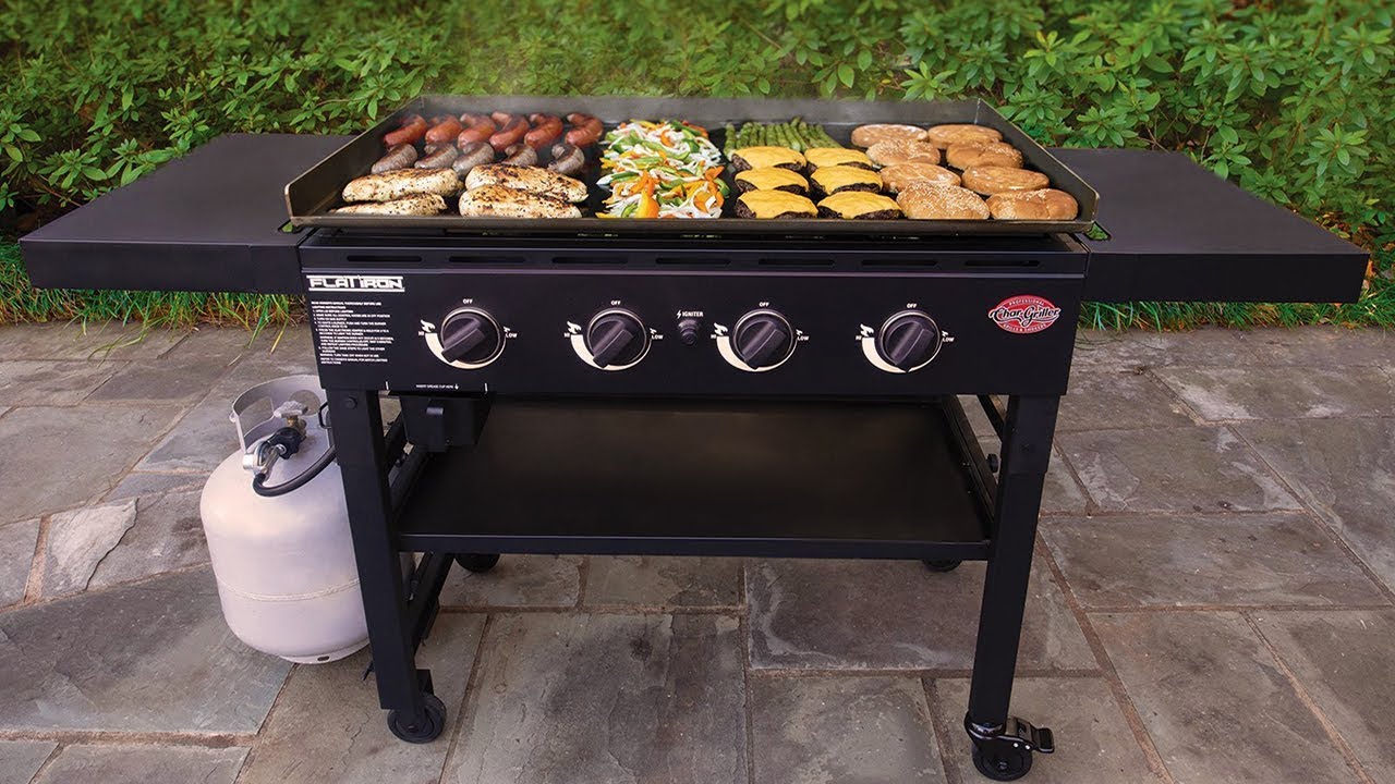Char-Griller Flat Iron Griddle 36