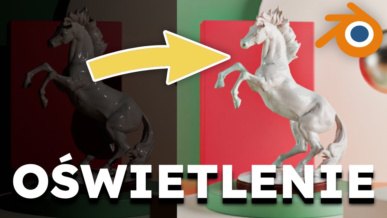 Jak działa oświetlenie i kamera w Blender #3