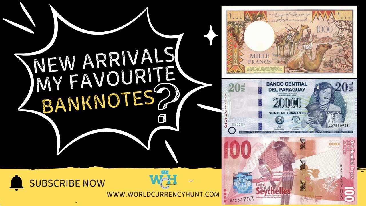 New Arrivals - My Favourite Banknotes Which Currency Would You Choose??? @worldcurrencyhunt