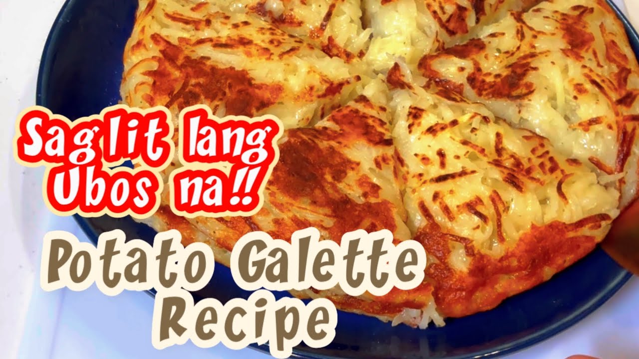 How to make Potato Galette // Super Easy Potato Galette Recipe