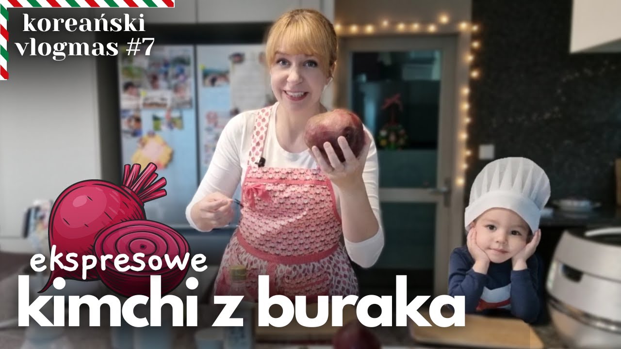 Zrób sobie KIMCHI Z BURAKA na święta - bardzo prosty przepis na zdrową i pyszną kiszonkę z buraków