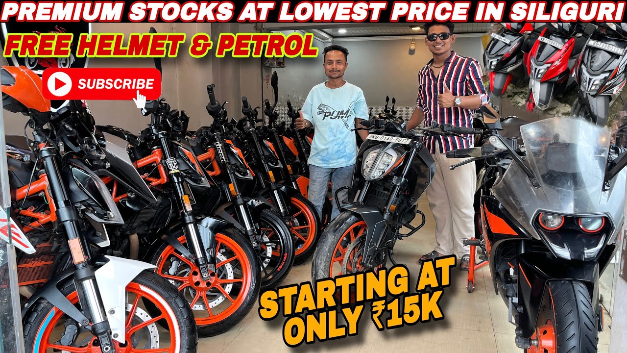 1 Lakh Me KTM Duke 390 😱 | Second Hand Bikes In Siliguri - Lowest Price & Re-Finance | Bikers Planet